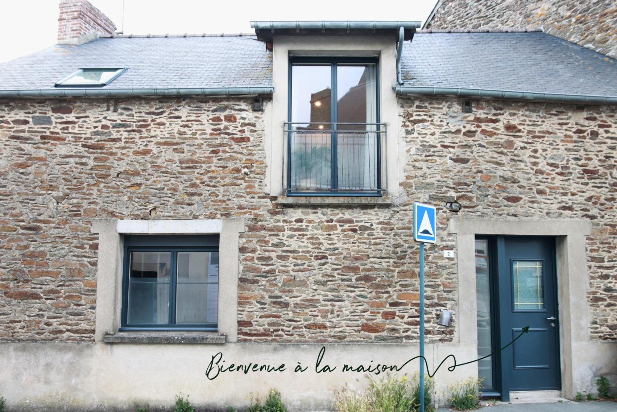 La Source - Spacieux T2 Au Coeur Du Village, A 5Min Des Plages Saint-Méloir-des-Ondes Exterior foto